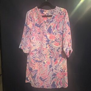 Lilly Pulitzer Multicolor Floral Tunic